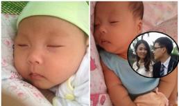 Lộ diện 'quý tử' đáng yêu của vợ chồng Mai Giang next top