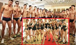 Đột nhập hậu trường, ngắm dàn trai xinh, gái đẹp Next Top khoe hình thể  