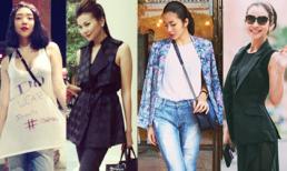 Thời trang đời thường 'gây sốt' của sao Việt tuần qua (P27)