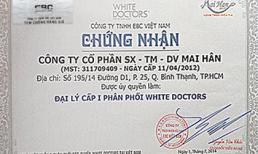 Cách phân biệt mỹ phẩm White Doctors chính hãng và hàng giả, nhái