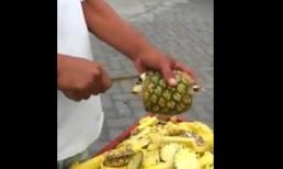 Cao thủ gọt dứa