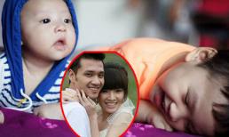 Đan Lê khoe ảnh con trai nhỏ dãi cực yêu