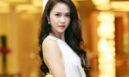 Hoa hậu Áo dài Ngọc Anh 'hút mắt' với đầm cắt xẻ táo bạo