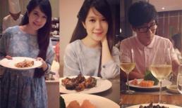 Vợ Lý Hải lộ mặt bơ phờ,  khệ nệ 'vác' bụng bầu đi ăn cùng chồng