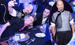 Đức Hùng diện áo dài và 'siêu quậy' trong buổi tiệc toàn sao