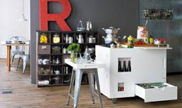 4 thiết kế bếp đa năng siêu nhỏ nhưng đầy đủ cho nhà chật