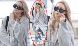 CL (2NE1) mặc luộm thuộm như 'cái bang' ở sân bay