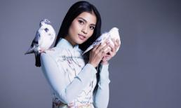 Trương Thị May khoe dáng thướt tha với áo dài 'độc'