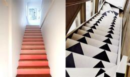 10 ý tưởng sáng tạo sơn cầu thang đẹp
