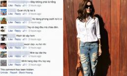 Minh Hằng bị fans 'ném đá' 'nghèo phải mặc quần rách'