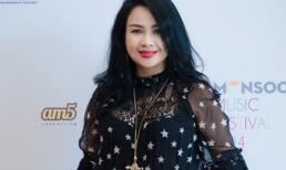 Thanh Lam diện style trẻ trung dự họp báo 'Lễ hội âm nhạc quốc tế 2014'