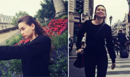 Hồ Ngọc Hà xinh đẹp hơn hoa ở Paris