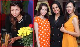 Ngọc Quyên, Trúc Diễm cùng dàn chân dài hội tụ ngày giỗ Tổ