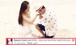 Diễm Hương chính thức được cầu hôn và sắp sinh quý tử