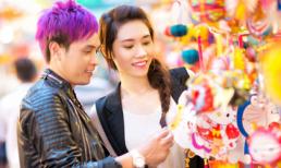 Hồ Quang Hiếu tình tứ dạo phố trung thu cùng 'bạn gái' chân dài