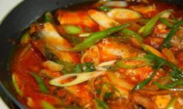 Tò mò món cá mòi nấu rau sam