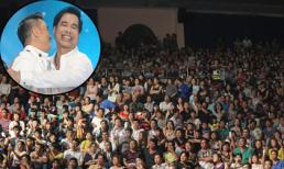 'Biển' fan phủ kín sân khấu xem liveshow đầu tiên của Ngọc Sơn