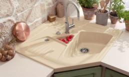 5 mẫu bồn rửa bát đẹp và tiện cho bếp chật