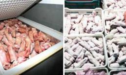 Tràn lan chân lợn Trung Quốc nhiễm chất tẩy rửa