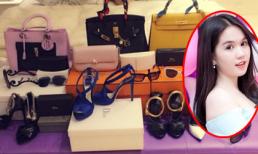 Ngọc Trinh khoe loạt hàng hiệu tiền tỷ mua sắm trong một tháng