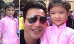 Con gái Trần Bảo Sơn duyên dáng trong tà áo dài