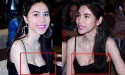 Thủy Tiên bị chê vòng một giả và ngày càng 'xệ'