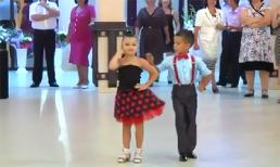 Màn nhảy khiêu vũ cực điêu luyện của hai bé 7 tuổi