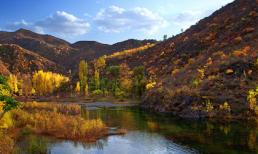 Ngắm cảnh sắc tuyệt đẹp khi đất trời vào thu