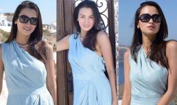 Vợ cũ Lam Trường khoe vẻ đẹp rạng ngời ở Hy Lạp