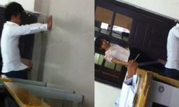 Giảng viên phạt sinh viên hít đất