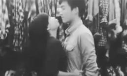 Thú vị clip nụ hôn của cô nàng chân ngắn