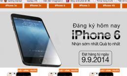  'Sốt' dịch vụ đặt mua iPhone 6 tại Việt Nam