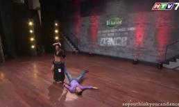 Thí sinh múa bụng 'hạ đo ván' giám khảo Chí Anh