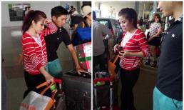 'Bạn gái' Hồ Quang Hiếu mệt mỏi về nước sau khi bị đầu độc