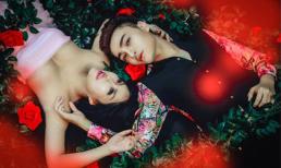 Phi Thanh Vân tình tứ tạo dáng bên 'gà cưng'