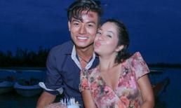 Thúy Nga biểu cảm 'siêu hài' khi mừng sinh nhật đồng nghiệp