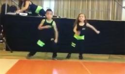 Màn khiêu vũ ấn tượng của cặp đôi nhí