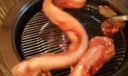 Món ăn quậy trên chảo ở Hàn Quốc