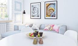 Giật mình vì căn hộ 25m2 quá tiện nghi