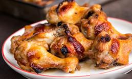 Đã miệng với cánh gà nướng mật ong