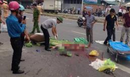 Tai nạn giao thông kinh hoàng, bà bầu 8 tháng bị xe container chèn qua