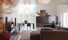 Tư vấn cải tạo để căn hộ 50m² có 2 phòng ngủ