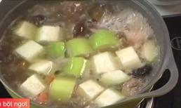 Vịt hầm bí xanh