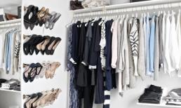 4 ý tưởng lưu trữ giày cao gót gọn gàng cho nhà chật