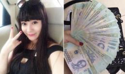 Tình cũ Cao Thái Sơn 'chơi trội' với màn khoe tiền 