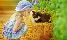 Ngỡ ngàng với những hình ảnh đẹp như tranh về tuổi thơ con