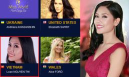 Nguyễn Thị Loan chính thức tham gia Hoa hậu Thế giới 2014?