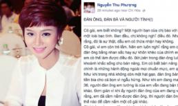 Vợ cũ MC Thành Trung viết tâm thư về 'đàn ông, đàn bà và người tình'