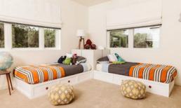 Bí kíp kê giường tận dụng góc phòng ngủ