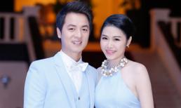 Vợ chồng Đăng Khôi 'ton sur ton', 'trốn' con đi dự tiệc